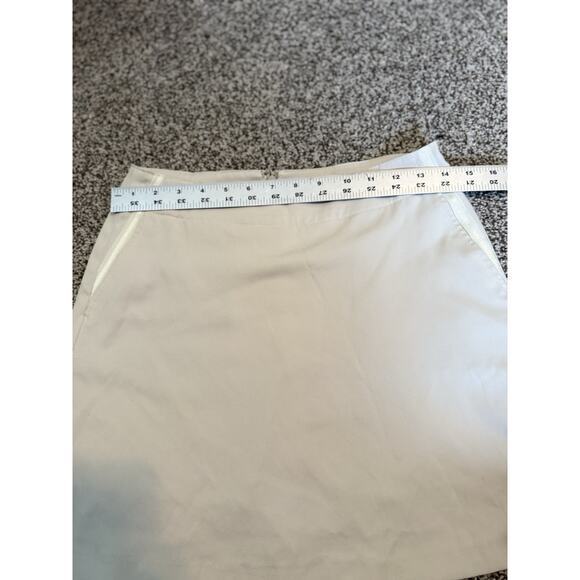 Lady Hagen Women's Skort Beige Khaki Shorts & Skirt Pockets Size 0 - Picture 5 of 10